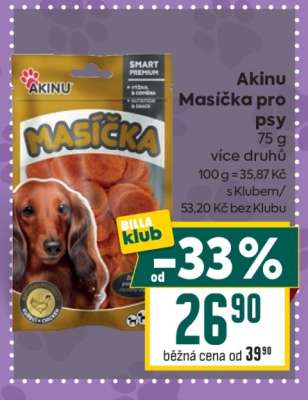 Akinu Masíčka pro psy