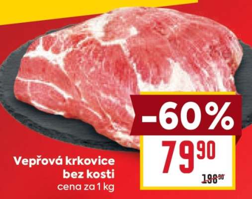 Vepřová krkovice bez kosti