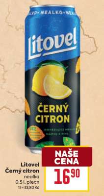Litovel Černý citron