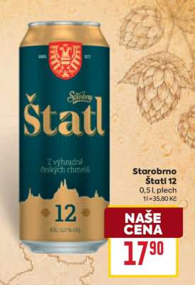 STAROBRNO ŠTATL 12°