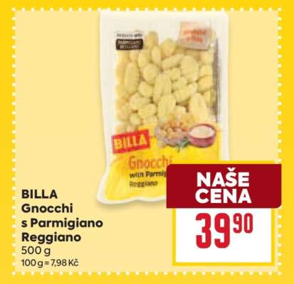 BILLA Gnocchi s Parmigiano Reggiano