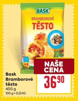 Bask Bramborové těsto