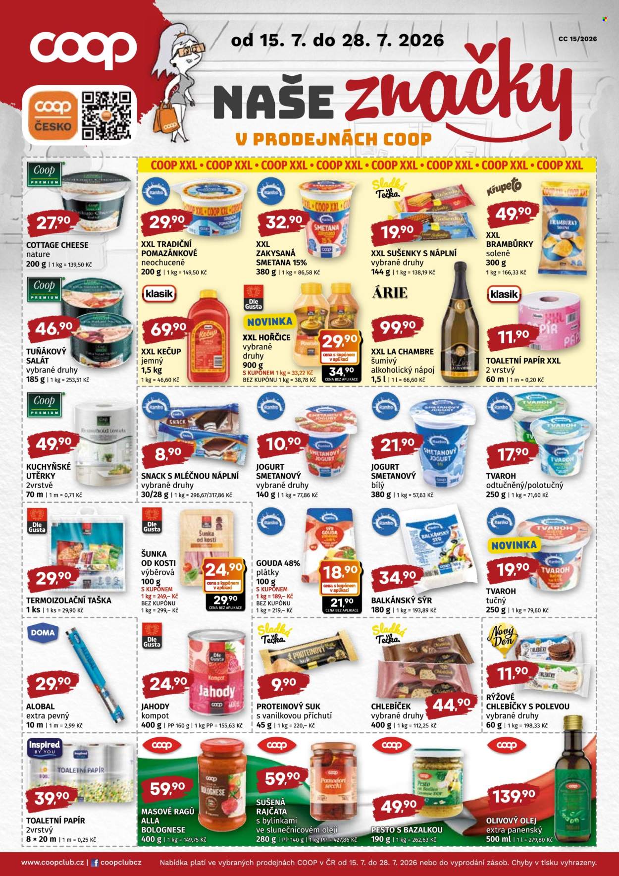 Leták coop JEDNOTA - 15. 7. 2026 - 28. 7. 2026. Strana 4
