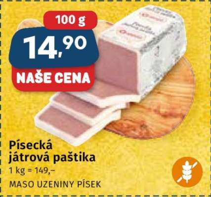 Písecká játrová paštika