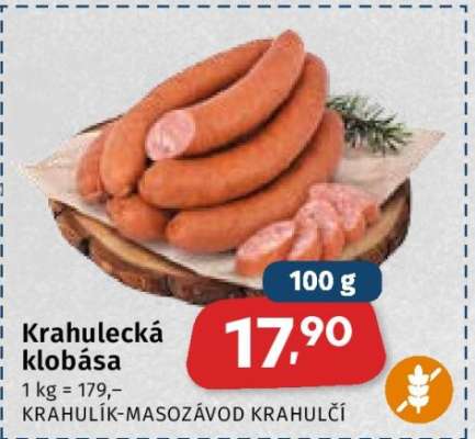 Krahulecká klobása*