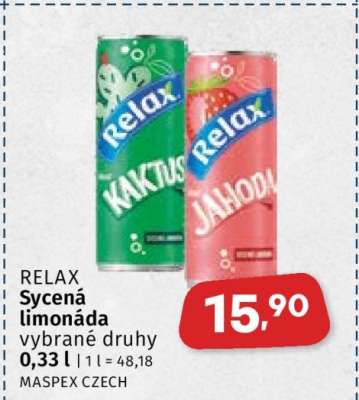 Relax sycená limonáda