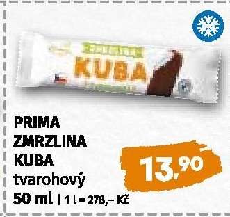 PRIMA ZMRZLINA KUBA