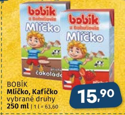 Bobík Mlíčko/Kafíčko