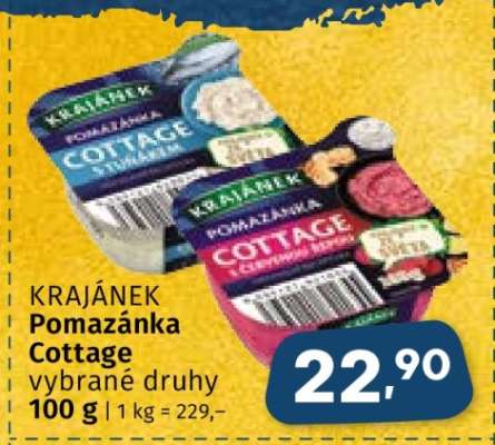 KRAJÁNEK Pomazánka cottage