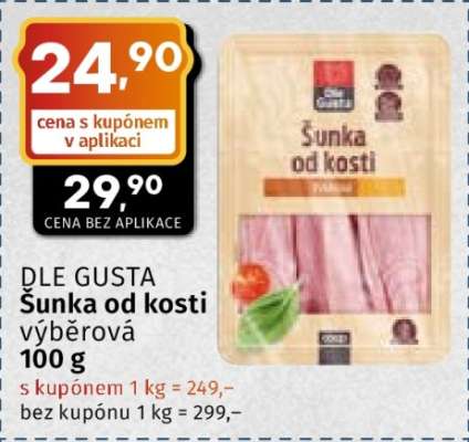 DLE GUSTA Šunka od kosti