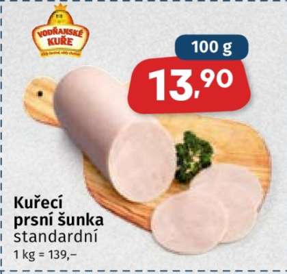 Kuřecí prsí šunka