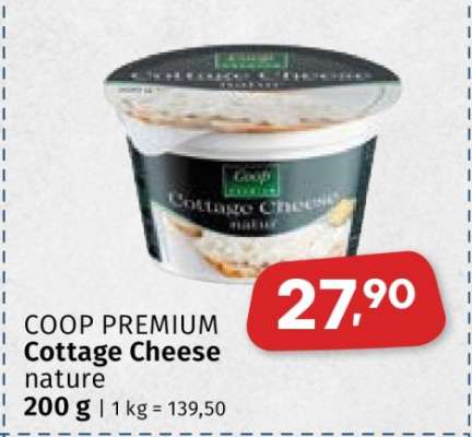 COOP PREMIUM Cottage cheese