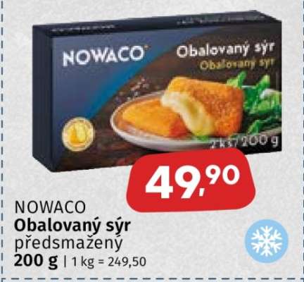 NOWACO Obalovaný sýr
