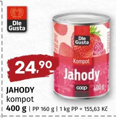 JAHODY kompot