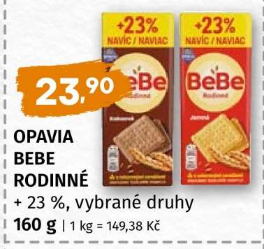 Opavia BeBe Rodinné
