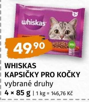 Whiskas kapsičky pro kočky