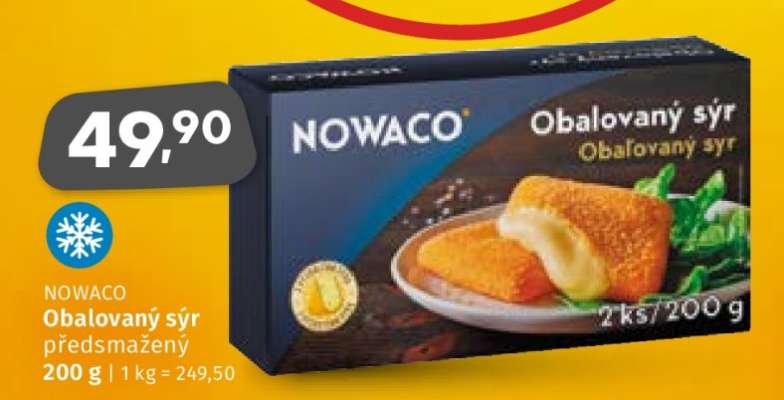 NOWACO Obalovaný sýr