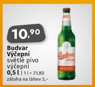 Budvar výčepní