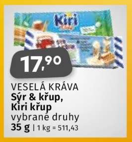 VESELÁ KRÁVA SÝR & KŘUP/KIRI KŘUP