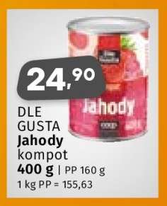 DLE GUSTA Jahody kompot