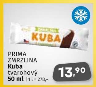 PRIMA ZMRZLINA KUBA