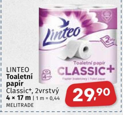 Linteo toaletní papír