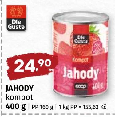 DLE GUSTA JAHODY
