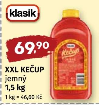 KLASIK XXL Kečup