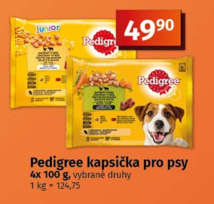 Pedigree kapsička pro psy