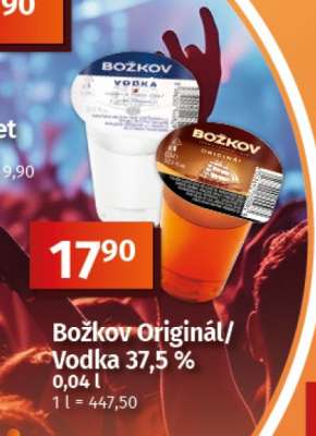 Božkov Original, Vodka 37.5%