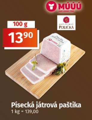 Písecká játrová paštika