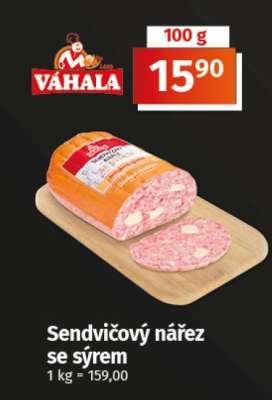 Sendvičový nářez se sýrem