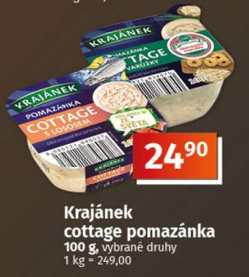Krajánek Cottage pomazánka