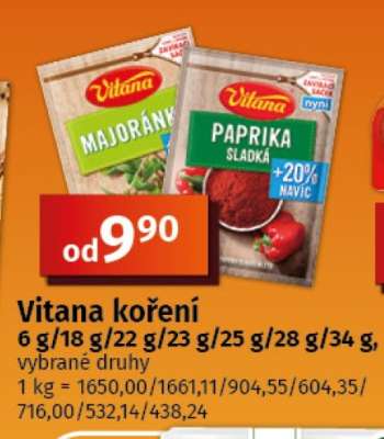 Vitana koření