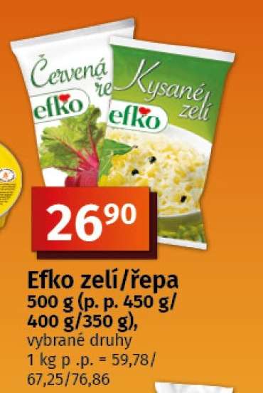 Efko zelí/řepa