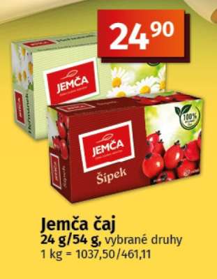 Jemča čaj