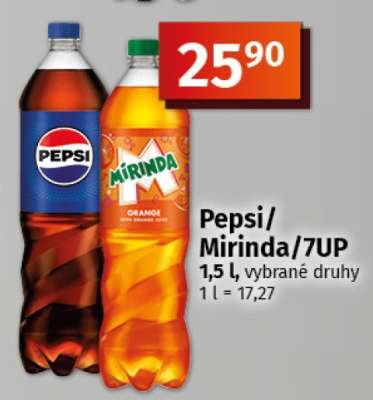 Pepsi, Mirinda, 7Up