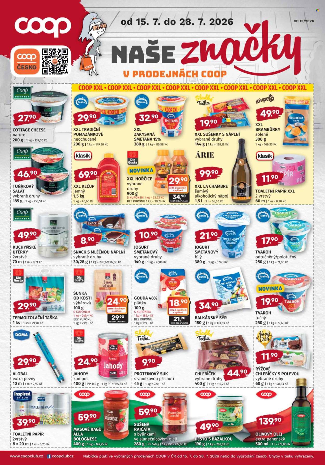 Leták Konzum - 15. 7. 2026 - 28. 7. 2026. Strana 5