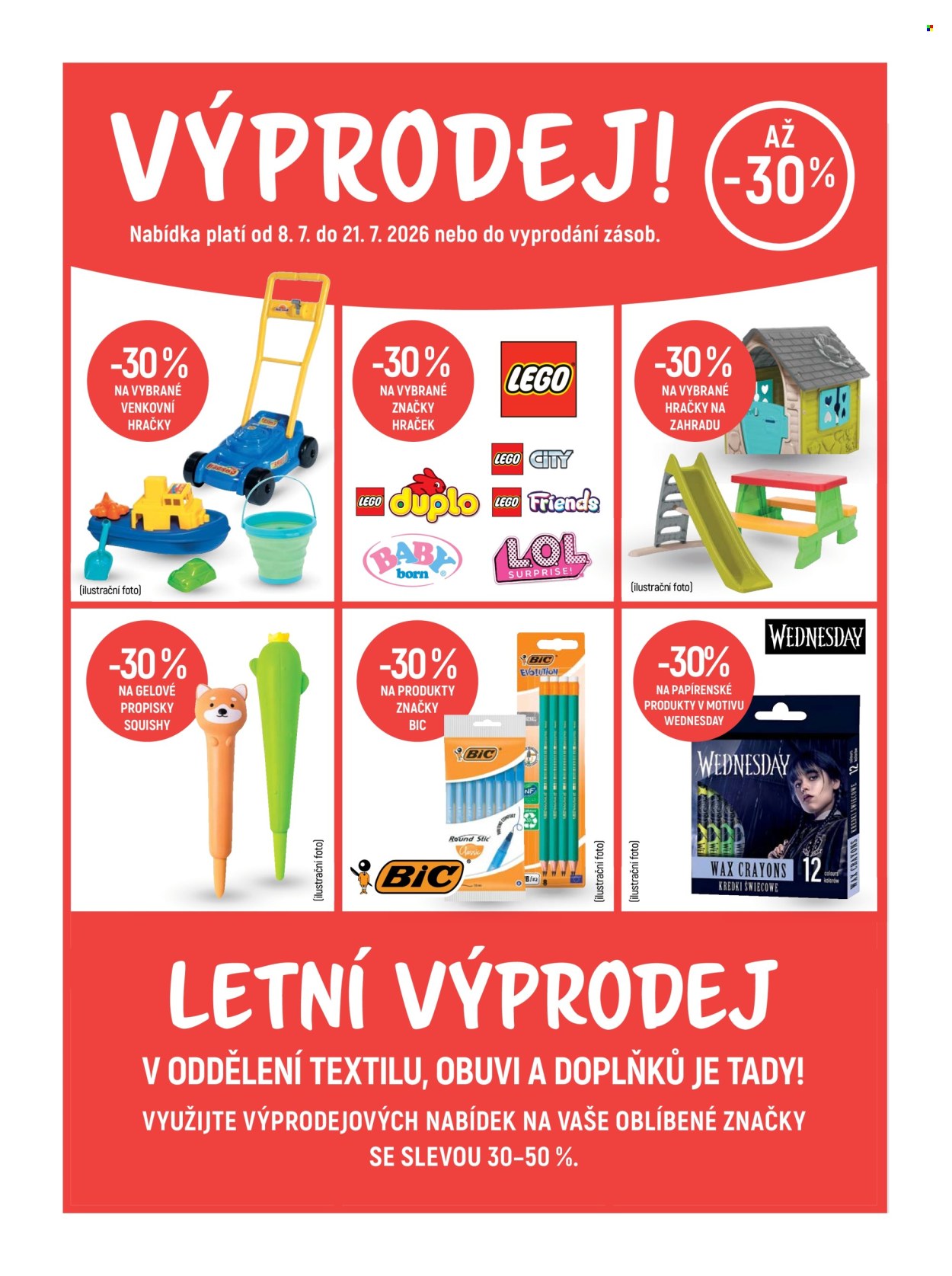 Leták Globus - 8. 7. 2026 - 21. 7. 2026. Strana 2