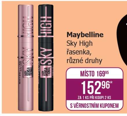 Maybelline Sky High řasenka
