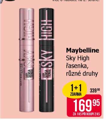Maybelline Sky High řasenka
