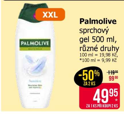 Palmolive sprchový gel 500 ml, různé druhy