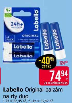 Labello Original balzám na rty duo
