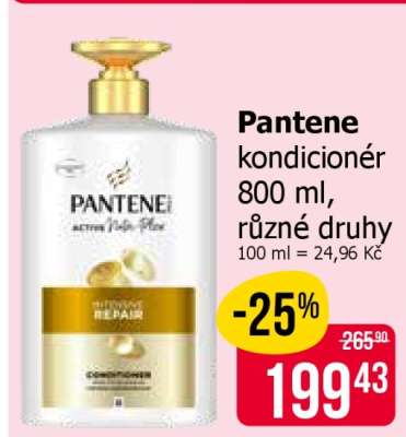 Pantene kondicionér