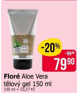 Floré Aloe Vera tělový gel 150 ml