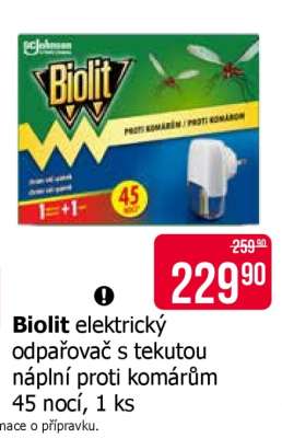 Biolit elektrický odpařovač