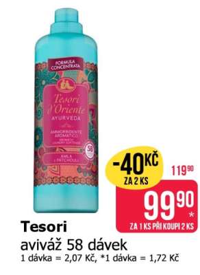 Tesori aviváž 58 dávek