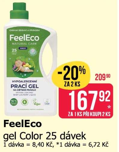 FeelEco gel Color 25 dávek