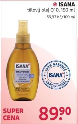 ISANA tělový olej Q10, 150 ml