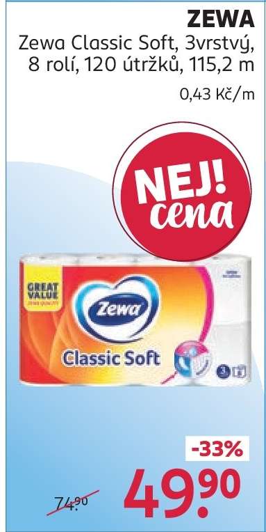 Zewa Classic Soft